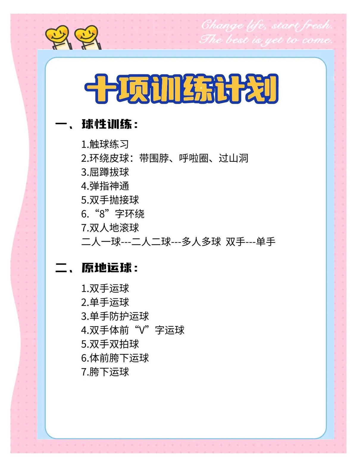 儿童篮球基本功训练内容有哪些